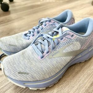 Brooks Ghost 14 Sneakers | Lilac/Purple/Lime | Women’s Size 7